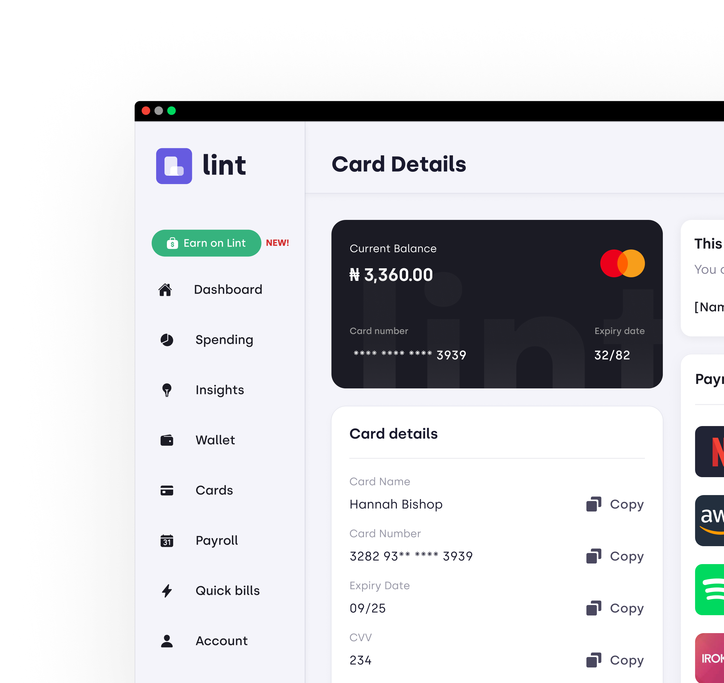 Expense Cards with built in control - Manage team expenses, subscriptions, and global pa